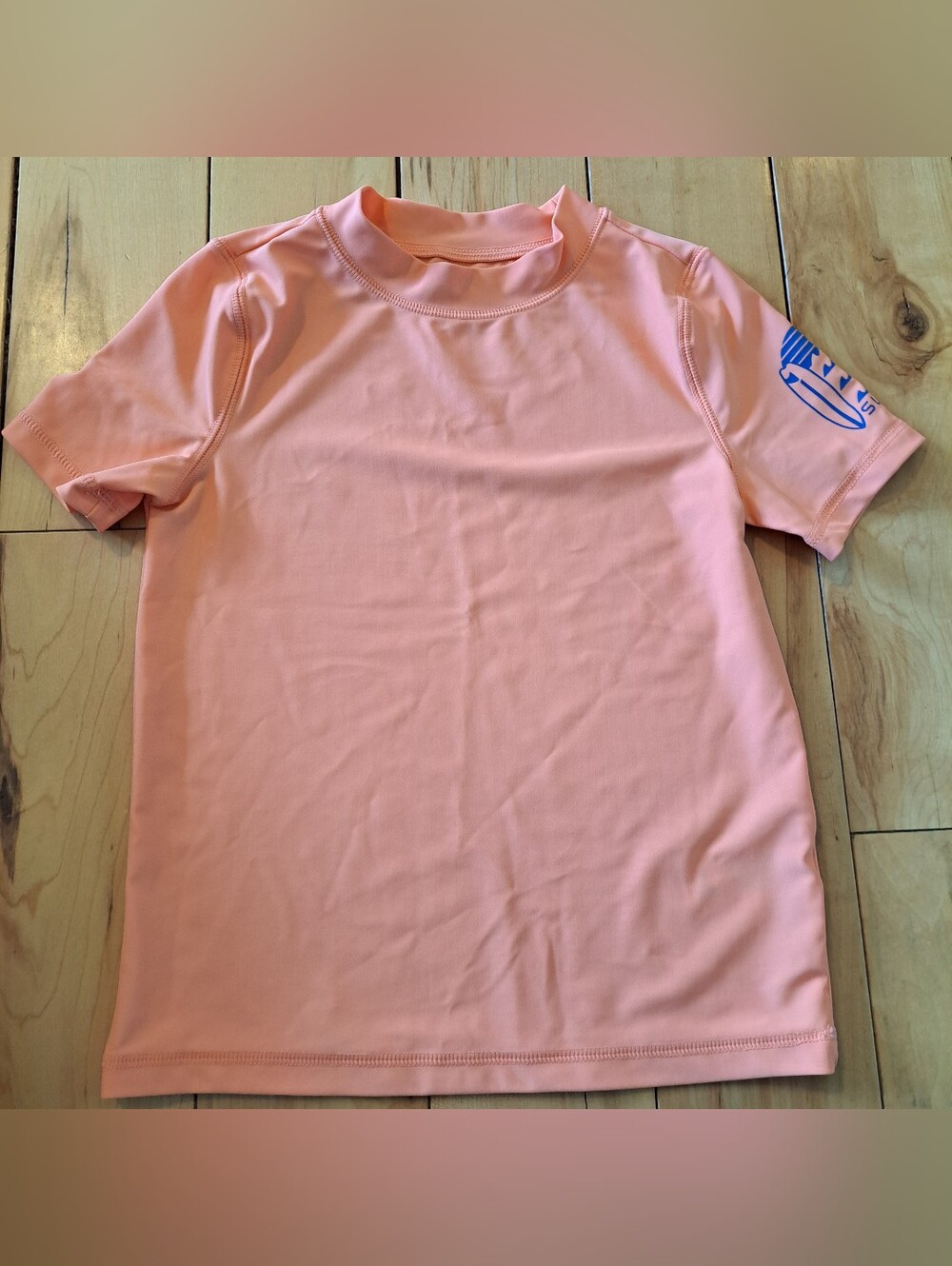 EUC!  Boy's Carter's Surf Short Sleeve Rashguard Orange